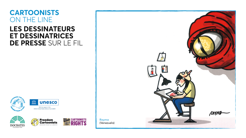 Cartoonists Rights and Cartooning for Peace present their joint report on threatened cartoonists – Cartoonists on the Line.