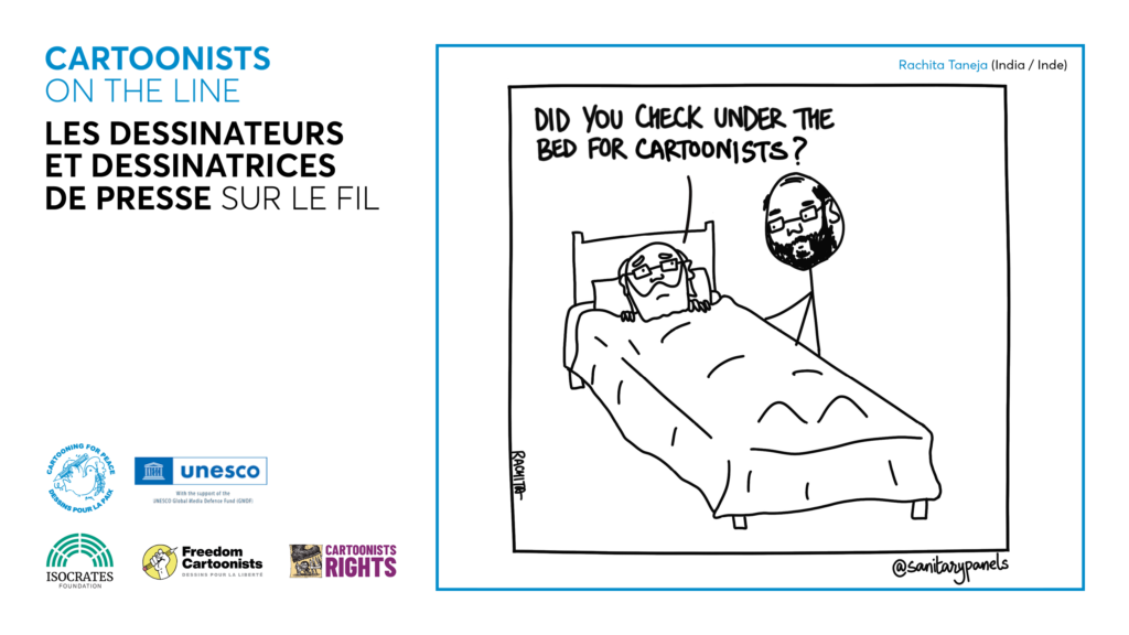 Cartoonists Rights and Cartooning for Peace present their joint report on threatened cartoonists – Cartoonists on the Line.