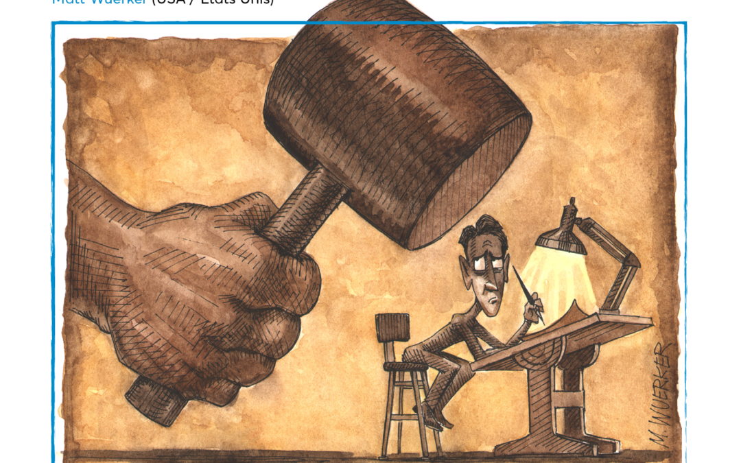 Cartoonists on the Line – report on the situation of threatened cartoonists around the world